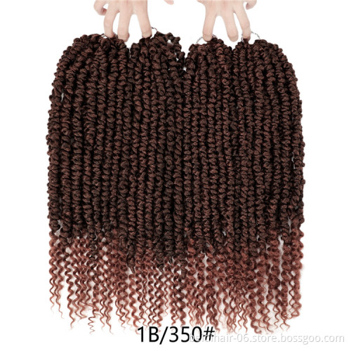 New Style Pre Loop Passion Twist Crochet Braids Hair Extension Braiding Hair 18inch